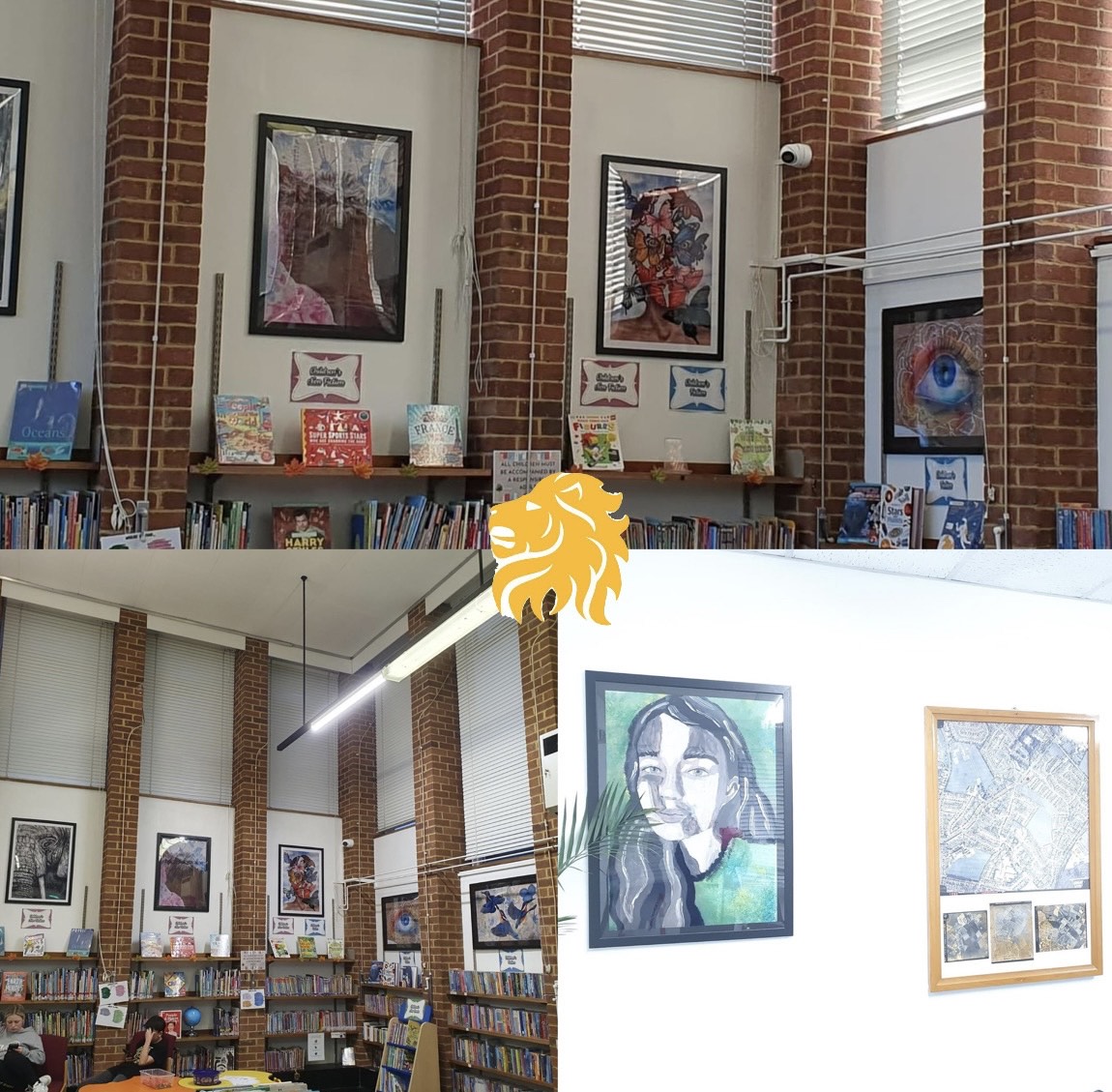 The Art Department is #proud to announce that our students’ work is now on display at The Beechcroft Library. Work will soon be moving to the Hindu temple. Proud to be supporting our community :)