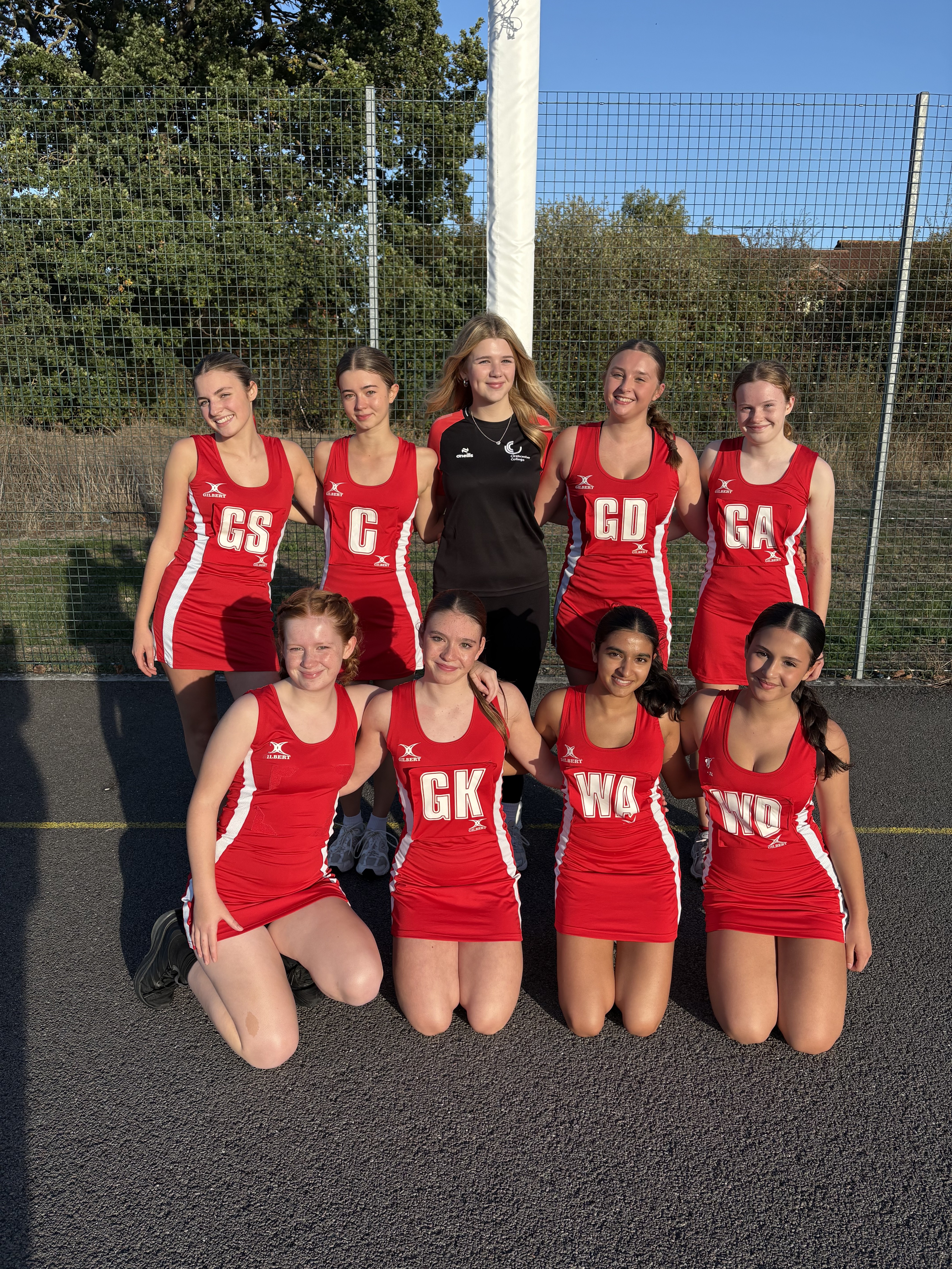 U16 Netball Team