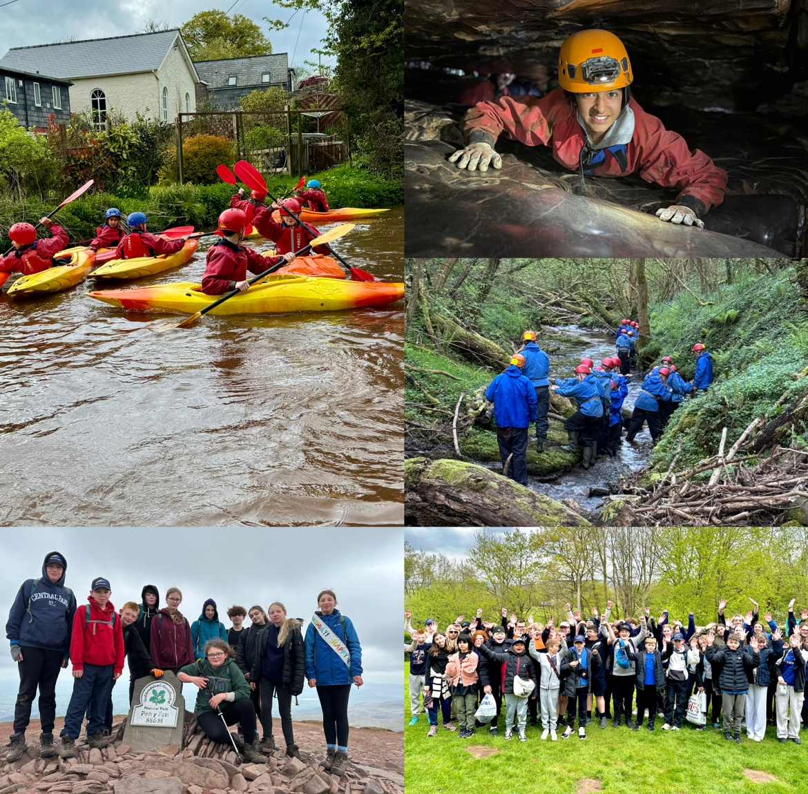 47 yr8 students completed 6 days of outdoor adventure in Wales, taking part in mountain walking, canoeing & kayaking, rock climbing, caving and gorge walking. So much fun, adventure and memories!