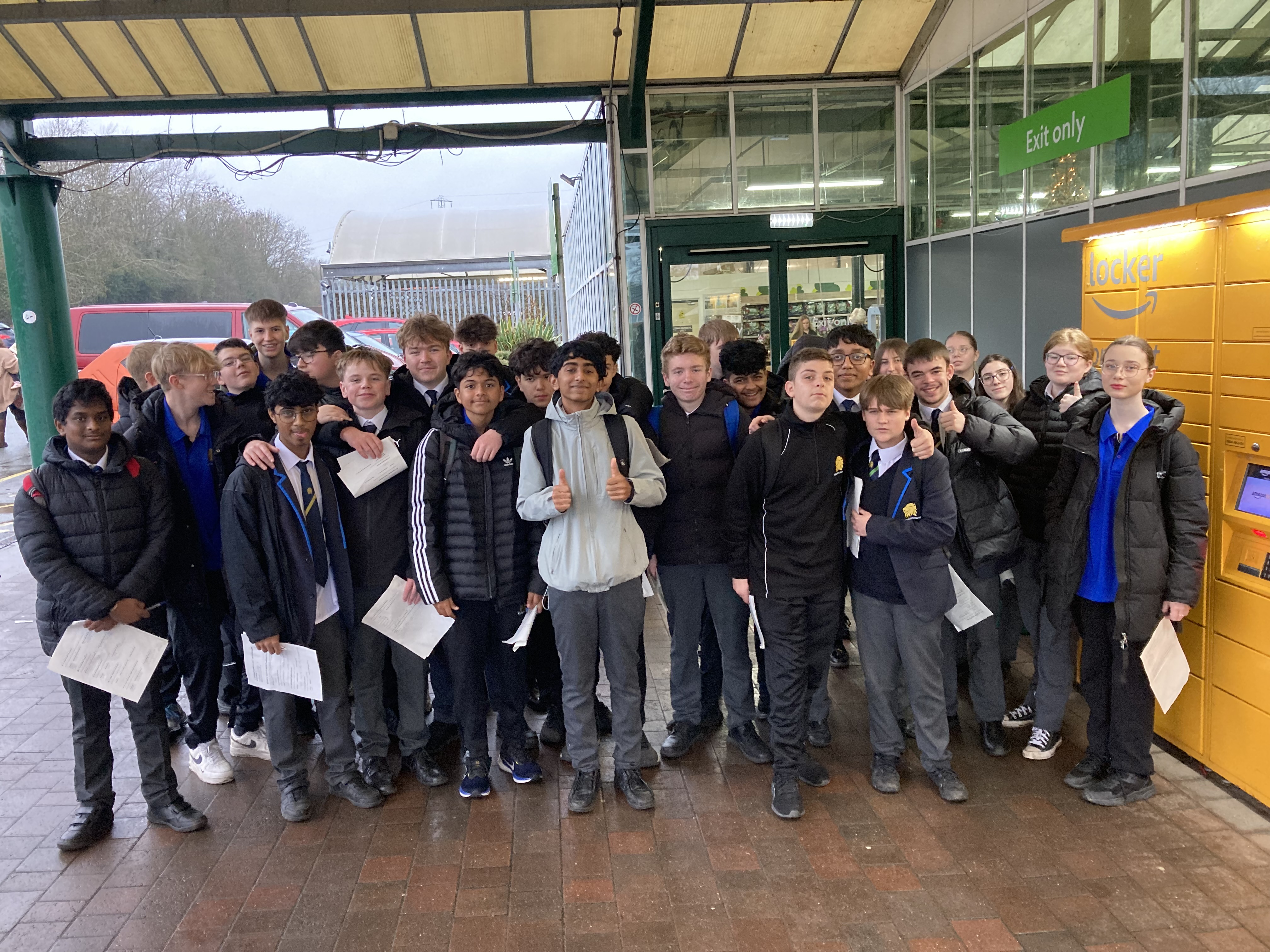 Year 10 business students